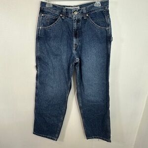 Anchor Blue Relaxed Fit Blue Denim Jeans